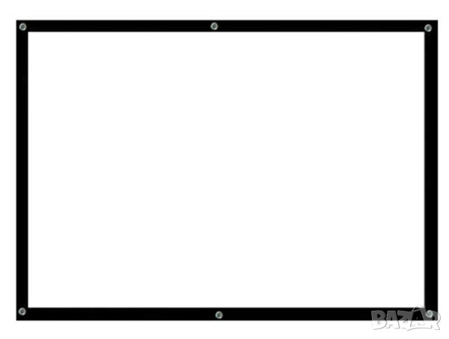 Разгъващо Прожекционно Платно за Прожектиране Прожектиращ Филми Голям Екран за Презентации Презентер, снимка 11 - Ученически пособия, канцеларски материали - 41185956
