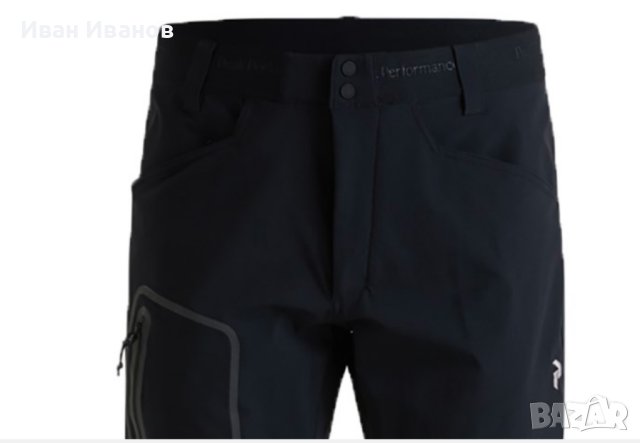   туристически панталон Peak Performance Light SS Scale Pant M Black размер Л, снимка 2 - Панталони - 42331732