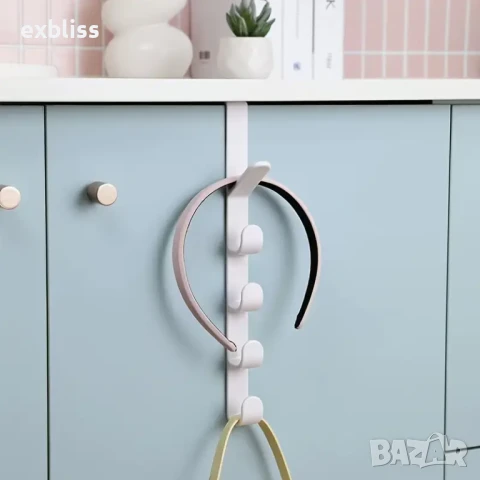 Закачалка за врата пластмасова 27×2см, снимка 4 - Други стоки за дома - 50760793