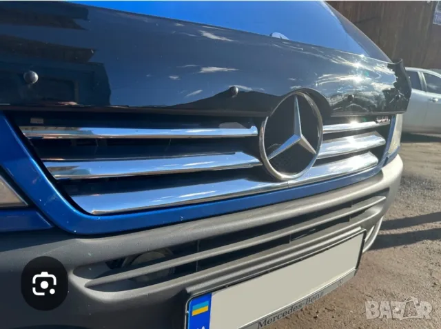 хром лайсни предна решетка Спринтер 2003 2006, снимка 1