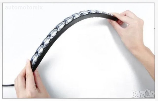 ДНЕВНИ СВЕТЛИНИ,DRL С БЯГАЩ МИГАЧ - 9LED,2бр,3574-6, снимка 6 - Аксесоари и консумативи - 39429565