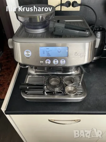 Кафемашина Sage Barista Pro , снимка 5 - Кафемашини - 56223140