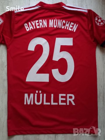 Фланелка FC Bayern Munchen - Müller. / Adidas, снимка 5 - Футбол - 41565759