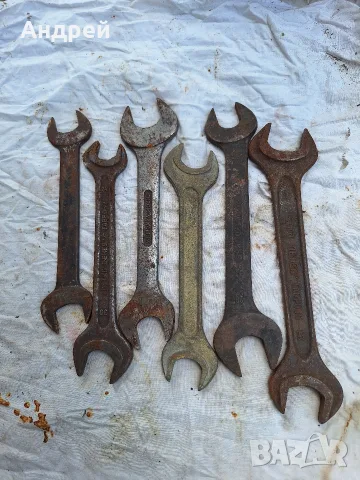 гаечни ключове 6бр., снимка 4 - Ключове - 56223394