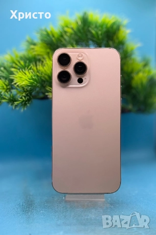 ГАРАНЦИОНЕН!!! Apple iPhone 16 Pro Max, 512GB, 5G, Desert Titanium, снимка 6 - Apple iPhone - 51622510