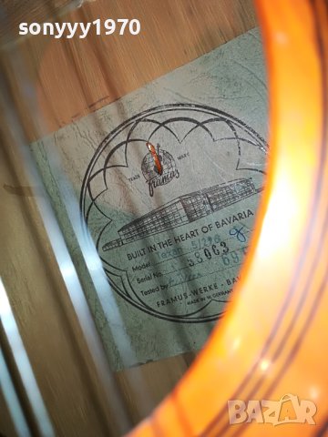 FRAMUS MADE IN WEST GERMANY 12 СТРУННА КИТАРА 1105231350, снимка 11 - Китари - 40665974