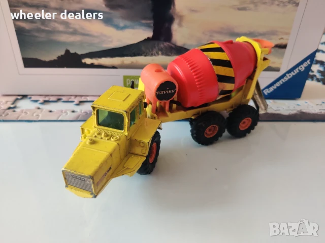 Метална количка Corgi Volvo BM 860 TC Rapier Concrete Mixer, снимка 2 - Колекции - 50835320