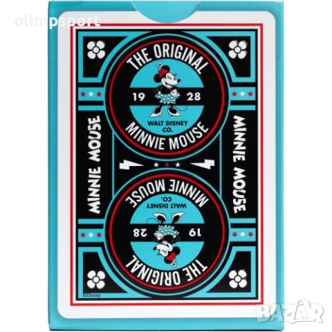 КАРТИ ЗА ИГРА BICYCLE DISNEY CLASSIC MINNIE MOUSE нови, снимка 2 - Карти за игра - 50508691