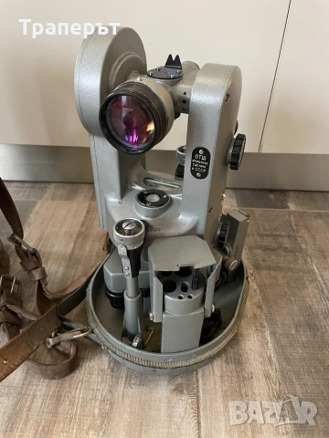 Стар руски теодолит, снимка 5 - Антикварни и старинни предмети - 53717386