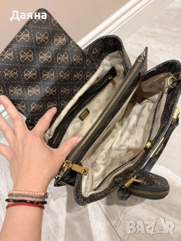 Оригинална чанта Guess, снимка 4 - Чанти - 55839326