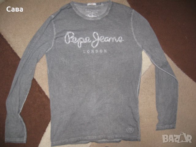 Блуза PEPE JEANS  мъжка,С, снимка 2 - Блузи - 39676079