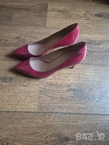 Gucci N36 1/2 обувки с ток ест.кожа , снимка 5 - Дамски обувки на ток - 50408471