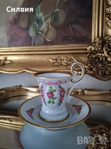 Колекционерска чаша *Weimar Porcelain* , снимка 5 - Колекции - 53747376