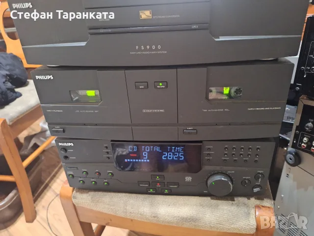 Philips-Аудио система от три компонента , снимка 5 - Аудиосистеми - 55838542