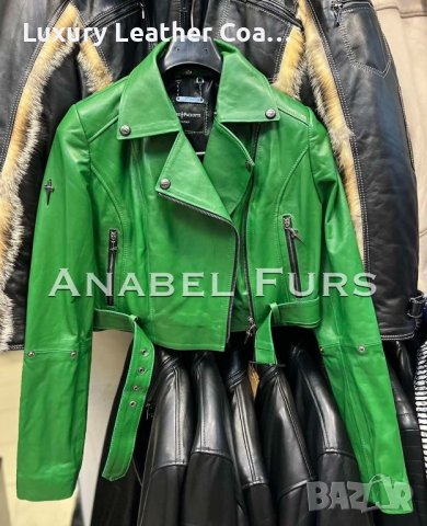 Дамски якета от естествена кожа и естествен косъм, снимка 9 - Якета - 39770246