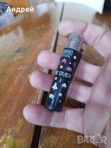Запалка Clipper,Game Over, снимка 3 - Запалки - 52929963