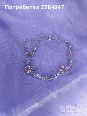 Гривна с кристали , снимка 3 - Гривни - 49045061