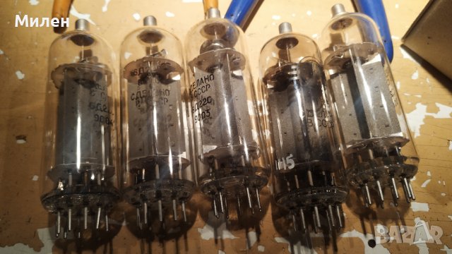 Радиолампи ECC81 ECC82 ECC83 5Ц4М 5Ц4С 6K7G 6Д20П , снимка 4 - Друга електроника - 41450243
