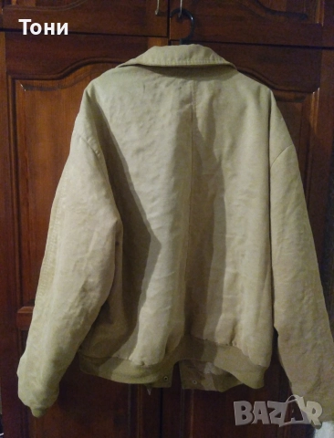 MADE IN ITALY Ново Мъжко Яке от Натурален Велур XL, снимка 8 - Якета - 52518130