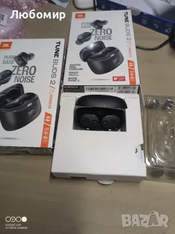 True wireless слушалки JBL TUNE BUDS 2 БЕЗЖИЧНА ВРЪЗКА, ЧЕРЕН, снимка 3 - Bluetooth слушалки - 56058691