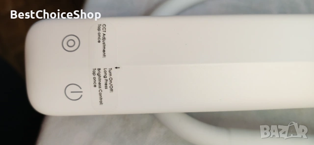 Hokone LED настолна тъч лампа, Димируема, 4 цвята, 5 нива на яркост, Гъвкаво рамо – Бяла, снимка 7 - Настолни лампи - 53674056