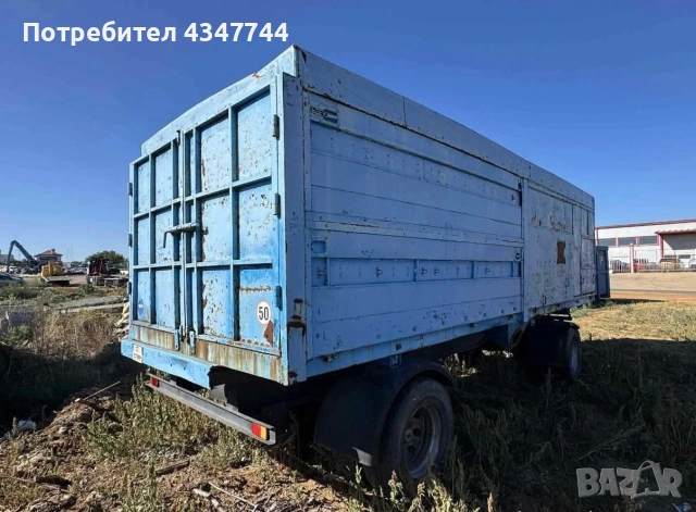 Самосвално ремарке 15 тонно. , снимка 2 - Ремаркета - 53128663