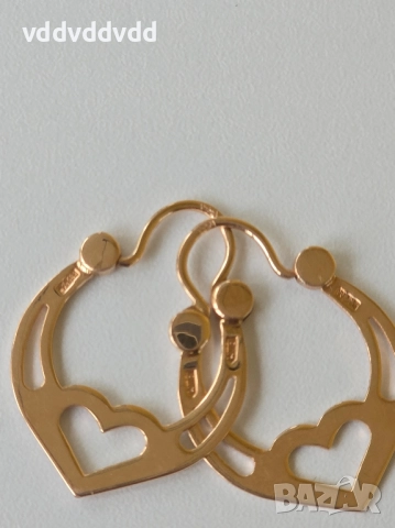 СССР златни обеци 14 карата , снимка 8 - Обеци - 52120441