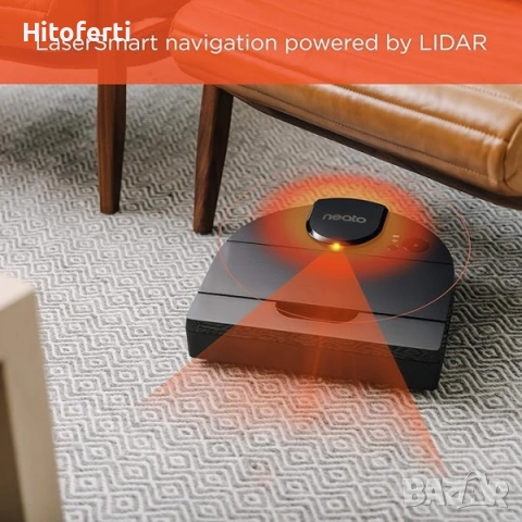  Интелигентен робот-прахосмукачка Neato Robotics D10