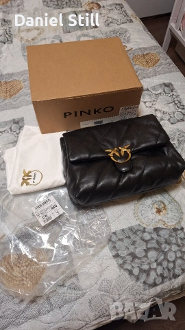Дамска оригинална чанта Pinko Love Puff Maxi, снимка 3 - Чанти - 53128302
