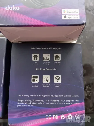 Мини wifi камера (27бр/135лв), снимка 3 - Камери - 49200229