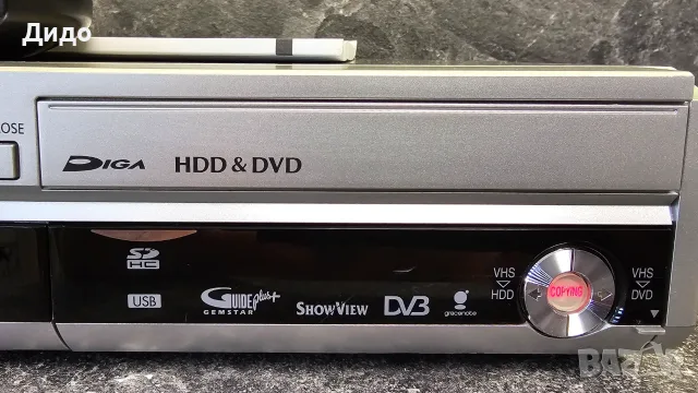 Panasonic DMR-EX99V с оригинално дистанционно управление и упътване., снимка 8 - Плейъри, домашно кино, прожектори - 55962010