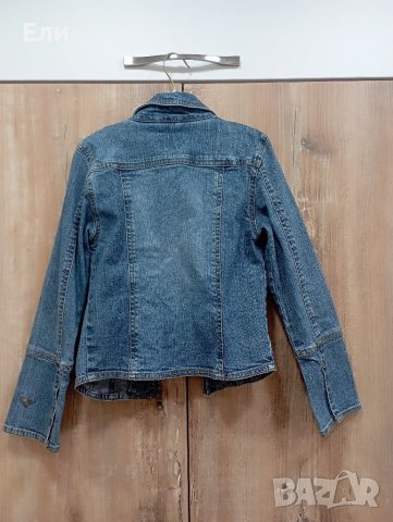 Дънково якенце 128/134, снимка 2 - Детски якета и елеци - 41372437