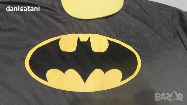 Мъжки Комплект Батман - тениска и шапка, снимка 6 - Тениски - 51143948