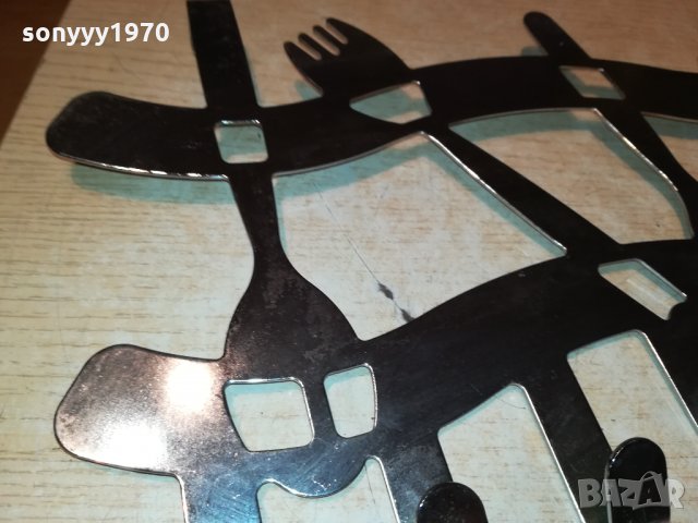 ЗАКАЧАЛКА-40Х22СМ-ИНОКС-ВНОС ГЕРМАНИЯ 0110211035, снимка 6 - Колекции - 34312737