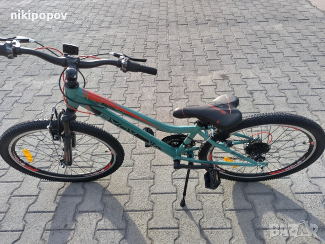 BYOX Велосипед 24" ZANTE зелен, снимка 8 - Велосипеди - 53561529