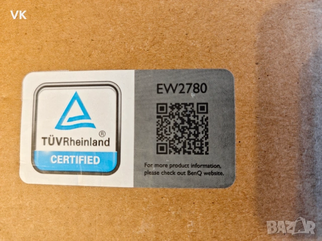 Benq EW2780 27" FHD 16:9 HDR IPS LED Monitor , снимка 13 - Монитори - 53120759