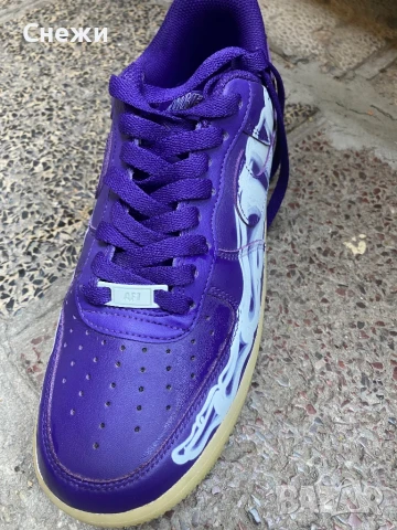 Nike Air force 1 Purple Skeleton