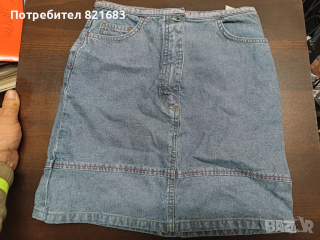 ЛИКВИДАЦИЯ! Дънкови поли останали няколко бройки, снимка 14 - Поли - 51273765