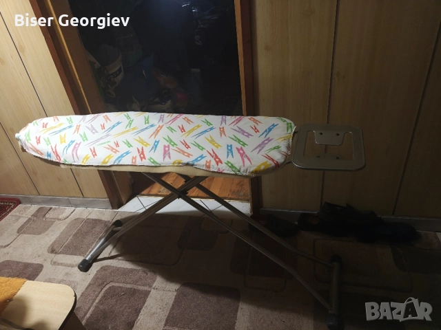 дъска за гладене здрава яка с място за ютията , снимка 6 - Ютии - 52101316
