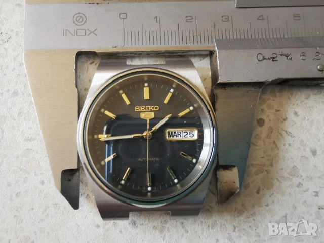 SEIKO 5 AUTOMATIC -НОВ, снимка 5 - Мъжки - 53353743