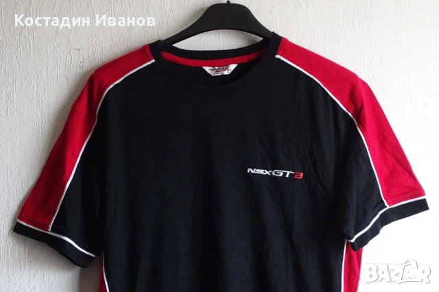 Honda Racing NSX GT3 мъжка тениска Хонда, снимка 4 - Тениски - 53843642