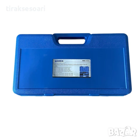  Обратен чук за вадене на дюзи – 14 части, комплект HAWEK HW-1117, снимка 3 - Аксесоари и консумативи - 51033869