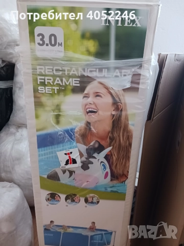  Сглобяеми басейн Intex, снимка 4 - Басейни и аксесоари - 51495248