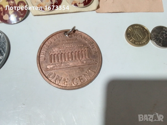  ретро значки от осемдесеттегодини+ жетони и медали, снимка 12 - Други ценни предмети - 22094579