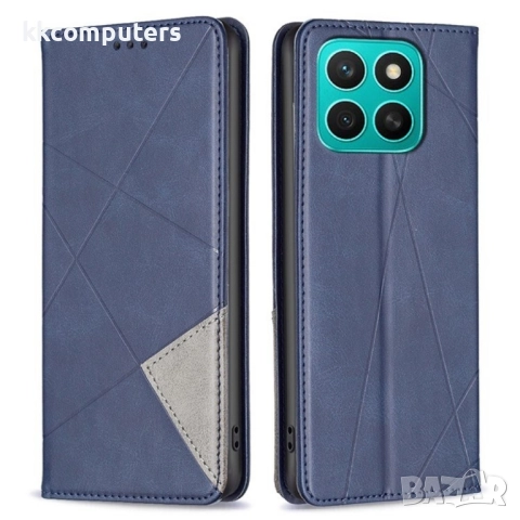 Honor X8c Magnetic Wallet Калъф и Протектор, снимка 4 - Калъфи, кейсове - 51493350