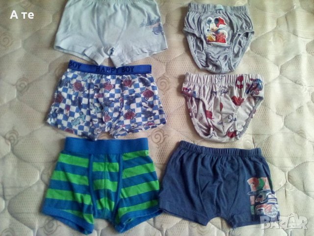 Детски боксерки и слипчета , снимка 8 - Детско бельо и бански  - 35971117
