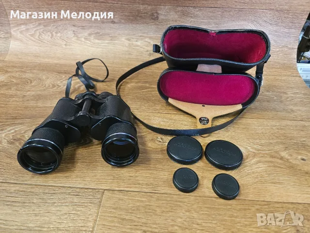 Бинокъл Asahi Pentax 7x50 Field 7.1° – Японска легенда, Made in Japan, снимка 7 - Екипировка - 55886598