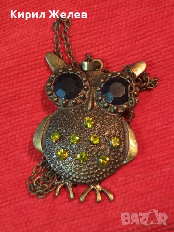 МОДЕН ФИГУРАЛЕН АРТ ПЕНДАНТ - БУХАЛЧЕ с ВЕРИЖКА и ФАСЕТИРАНИ ЦВЕТНИ КРИСТАЛИ 29489, снимка 8 - Колиета, медальони, синджири - 37793681