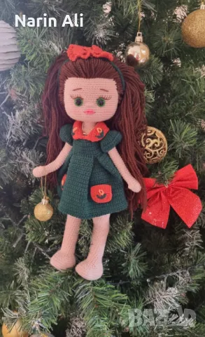 Ръчно плетена кукла