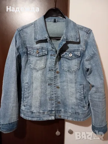 Дамско дънково яке